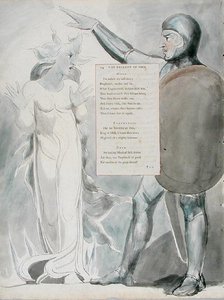 The Descent of Odin, design 84 from The Poems of Thomas Gray, 1797-98